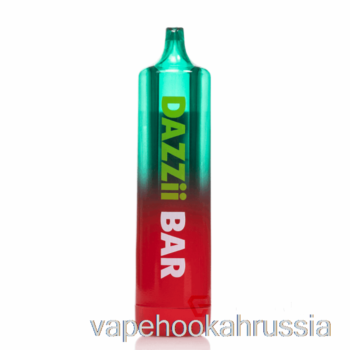 Vape сок Dazzleaf Dazzii Bar 510 аккумулятор зеленый/красный